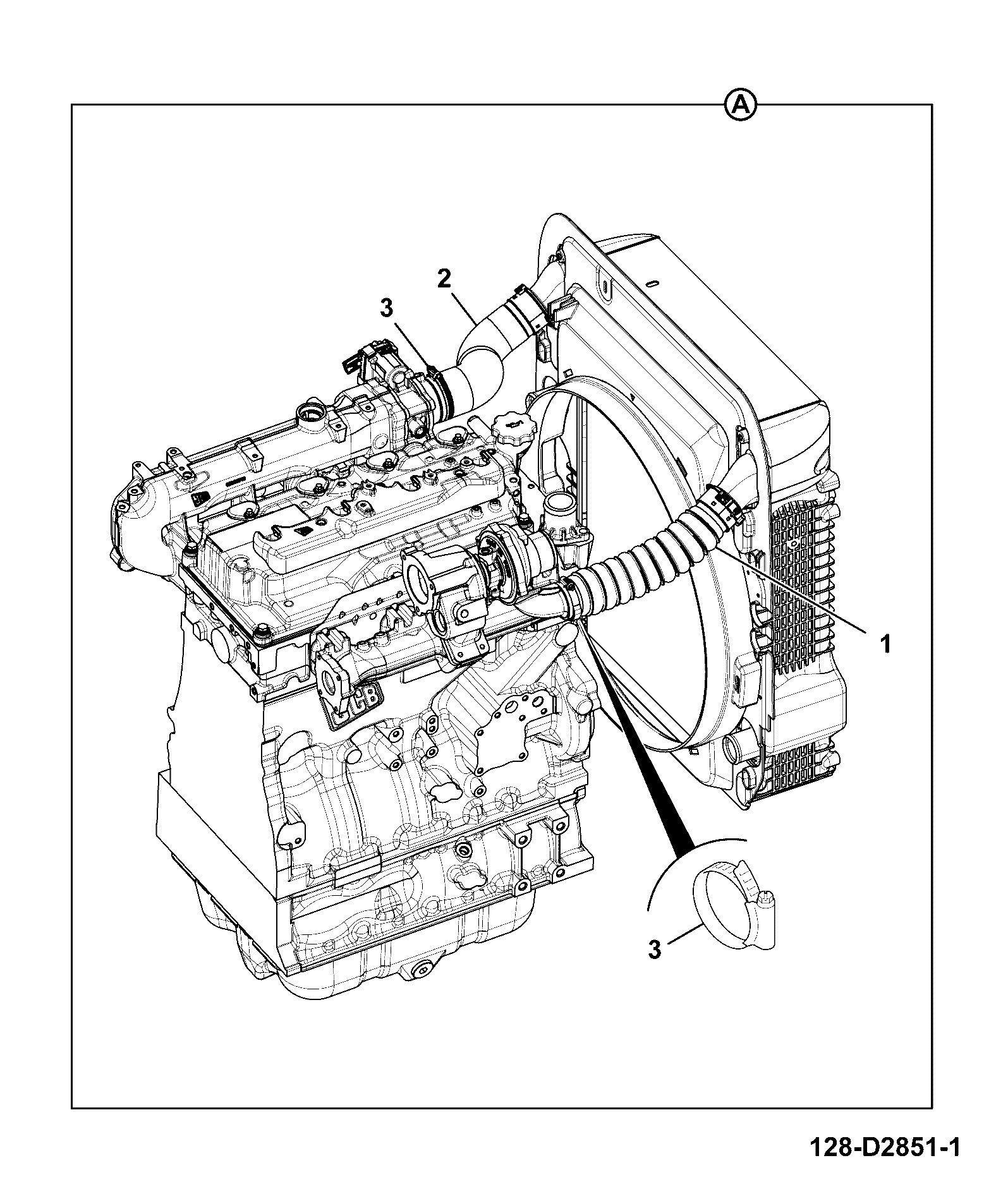 Шланг 333/C7197 JCB