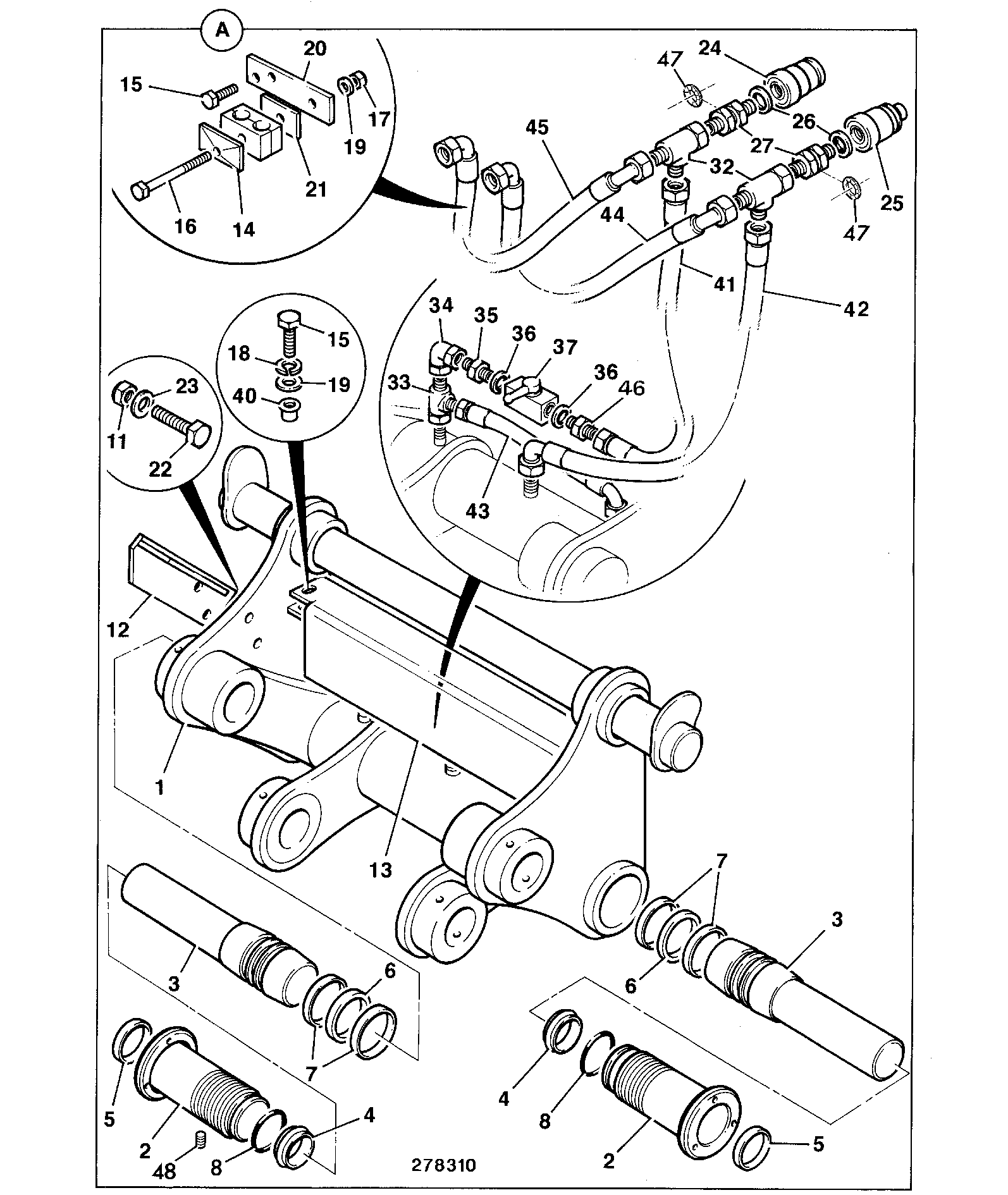 Держатель 294/57476 JCB