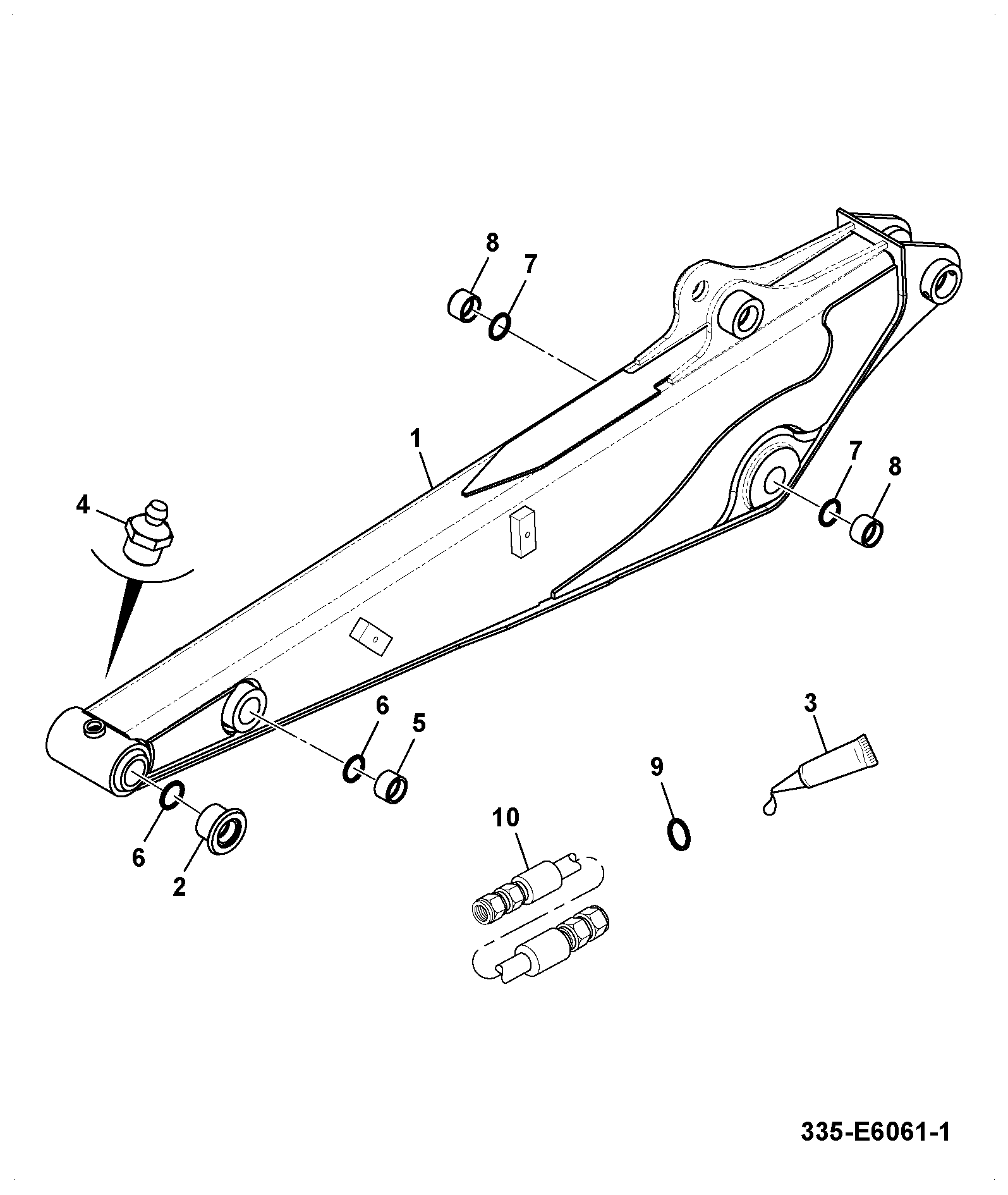 уплотнение KHV0016 JCB