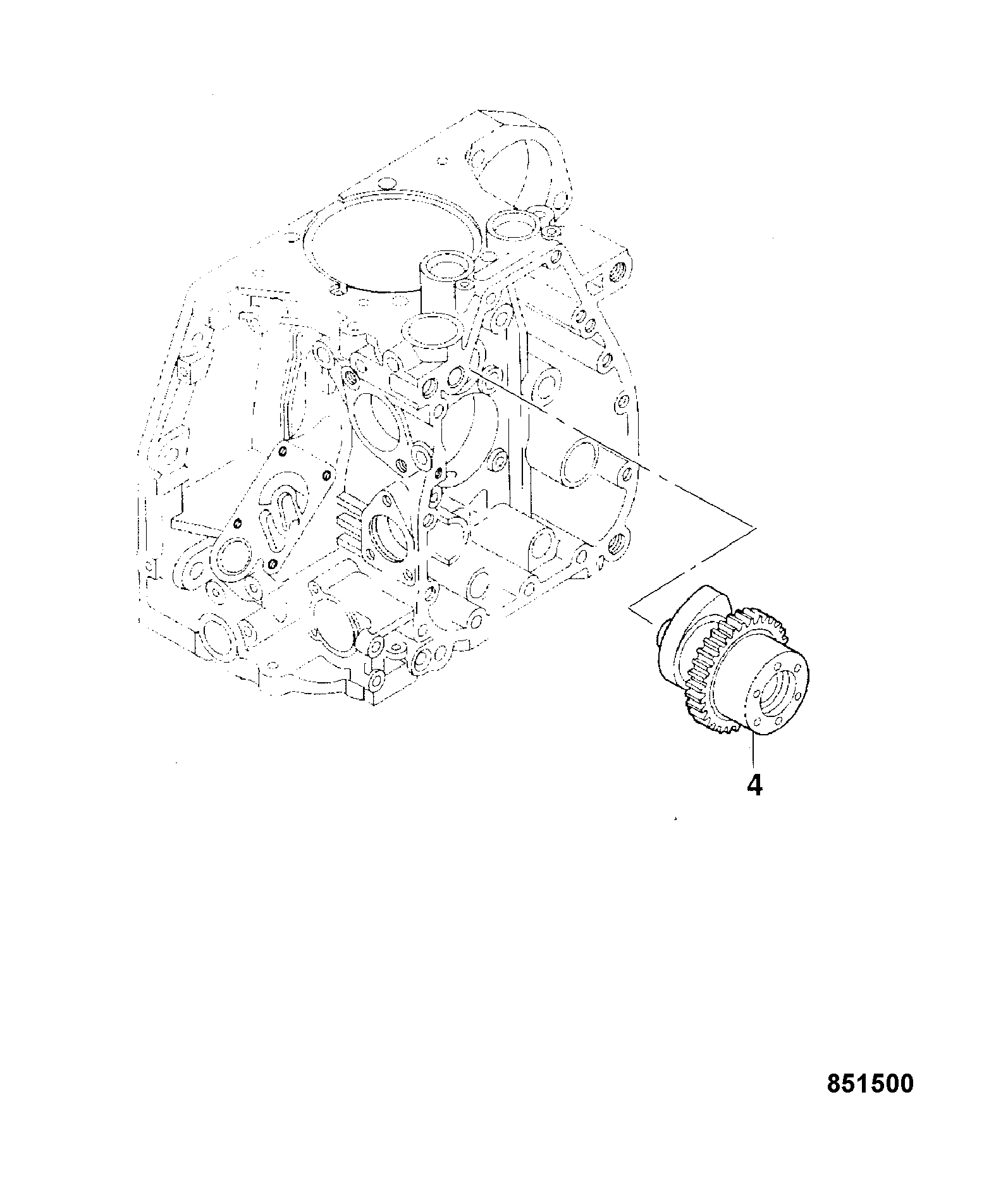 Распредвал 6401/12126 JCB