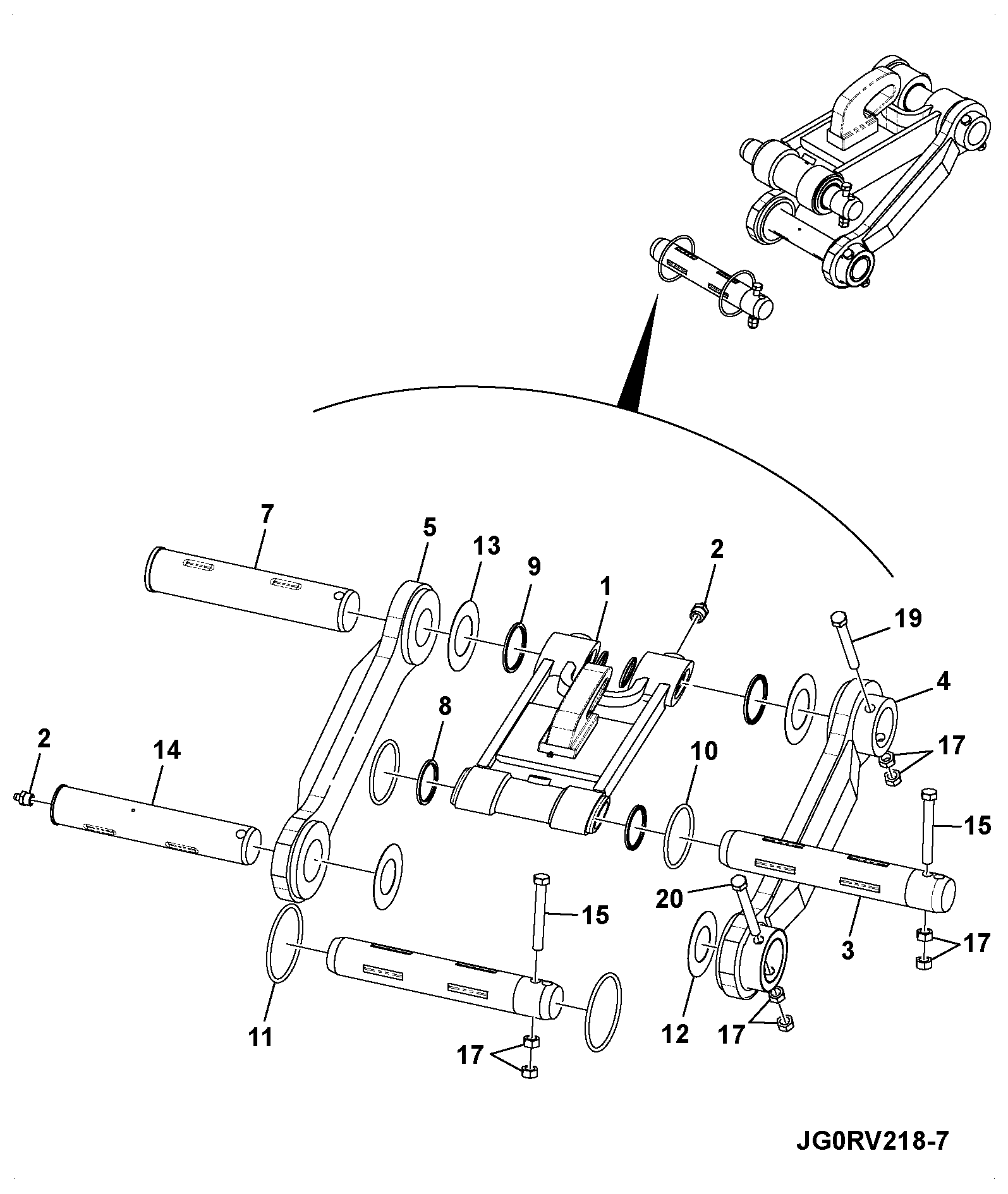 уплотнение KHV0101 JCB