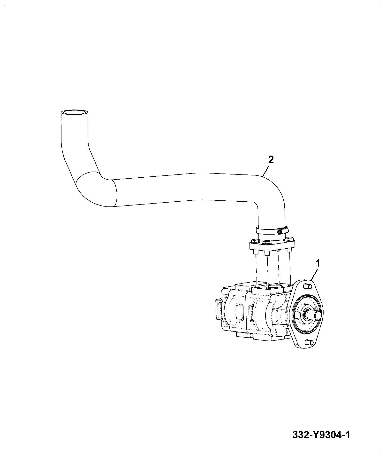 Насос 128/16825 JCB