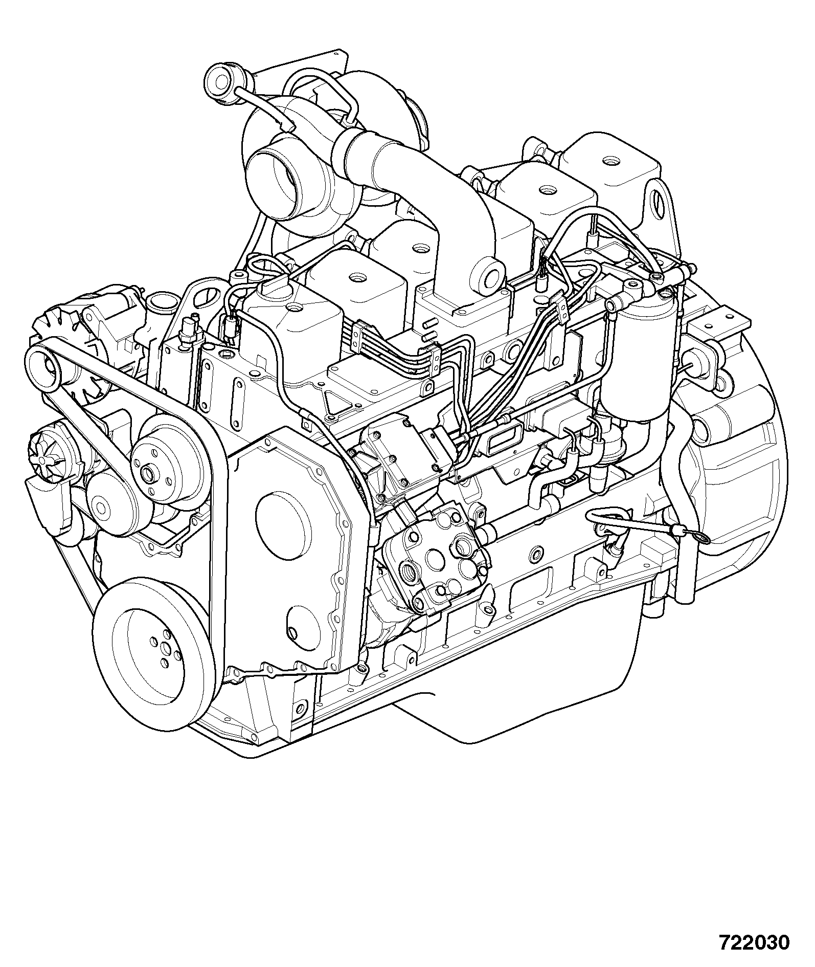 двигатель 01/145209 JCB