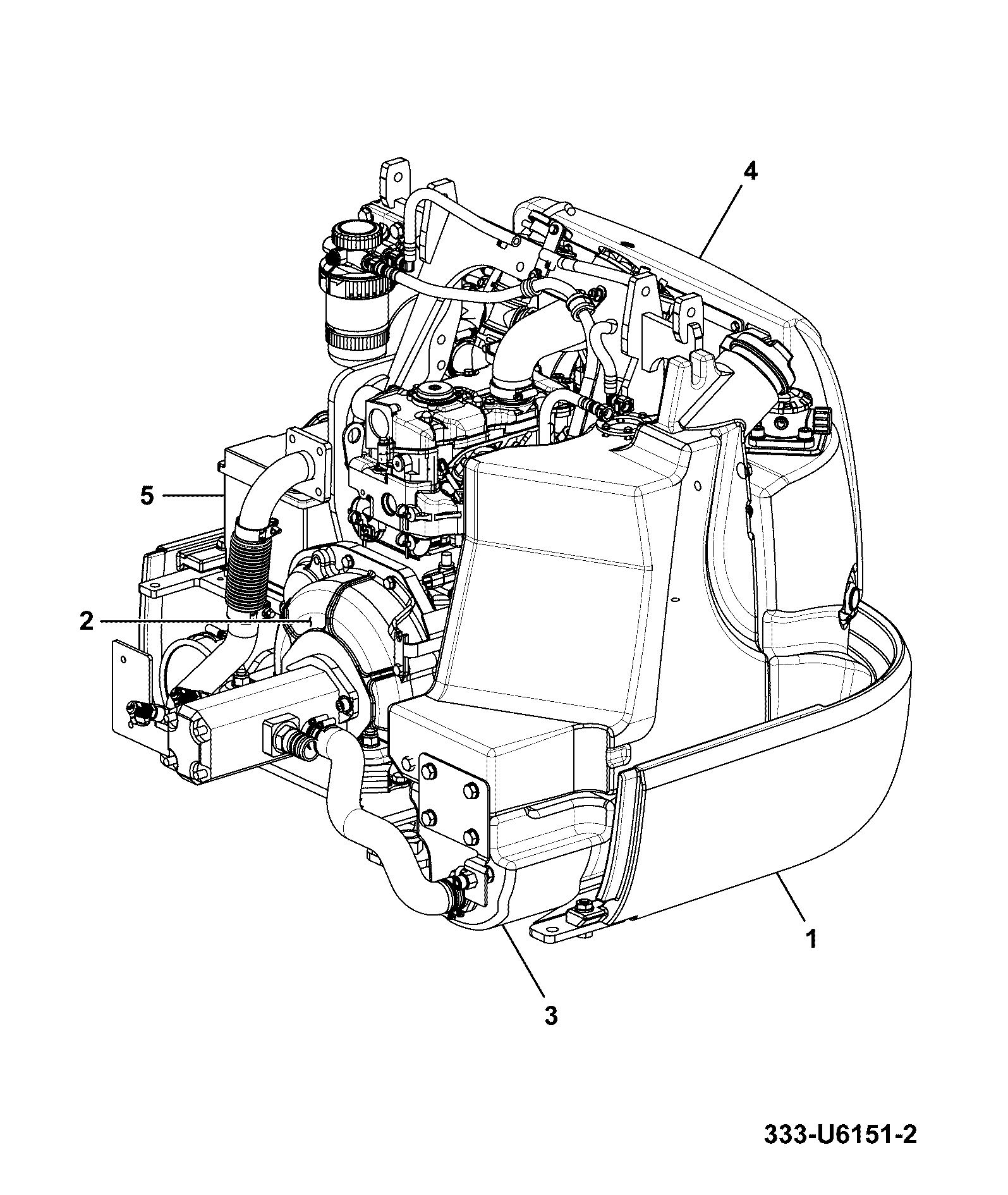 Сборка 333/U5721 JCB