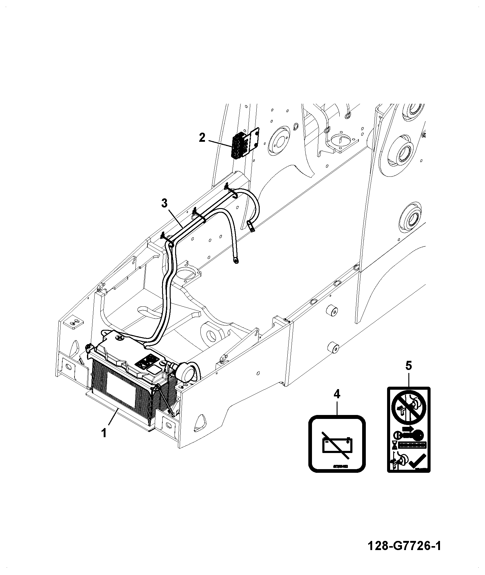 установка 128/C0018 JCB