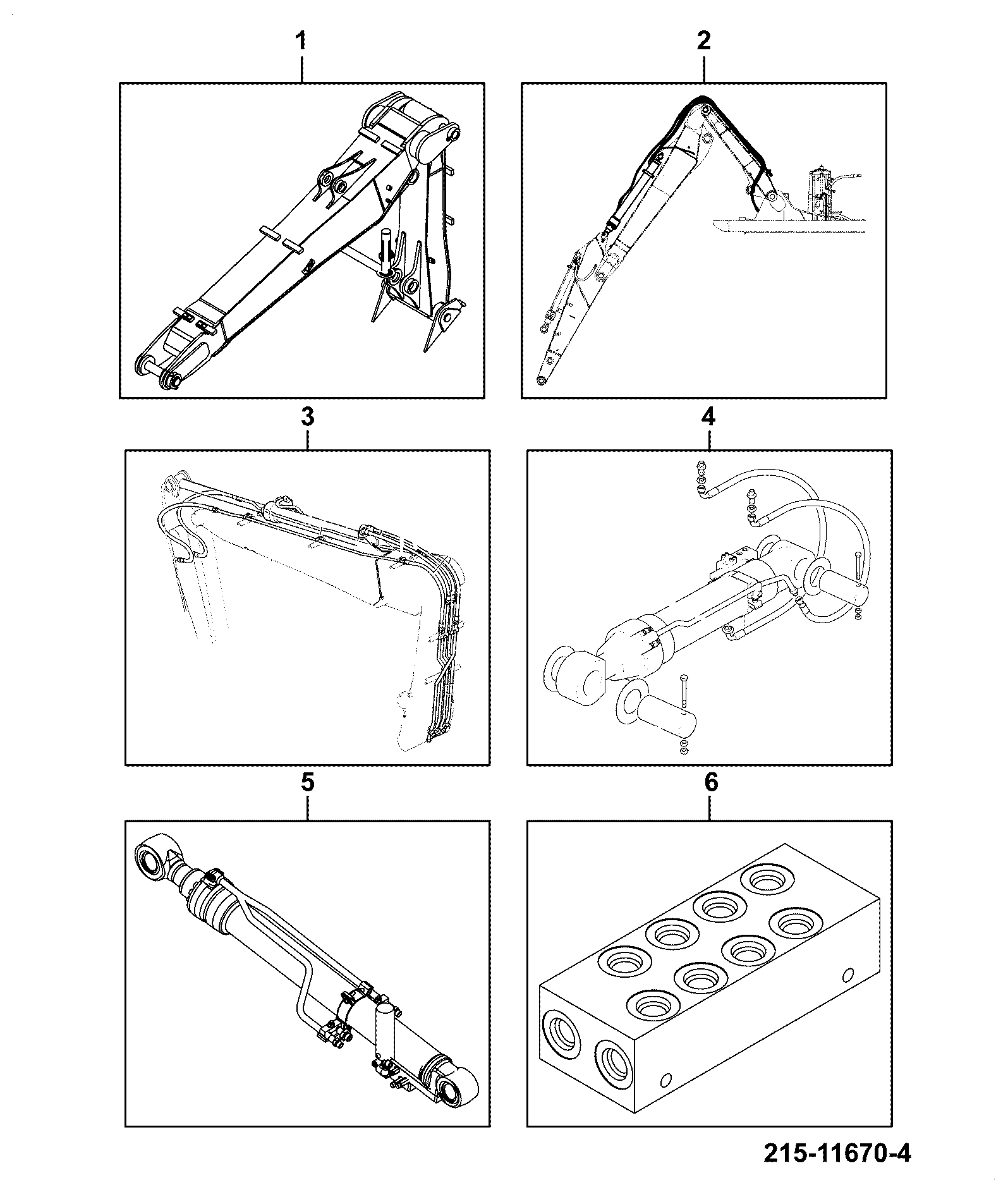 Стрела JG0NV247 JCB