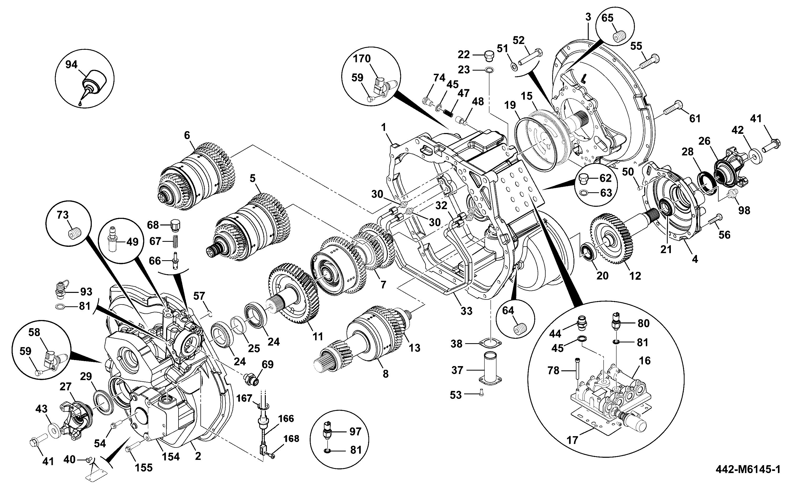 болт 1315/3416Z JCB