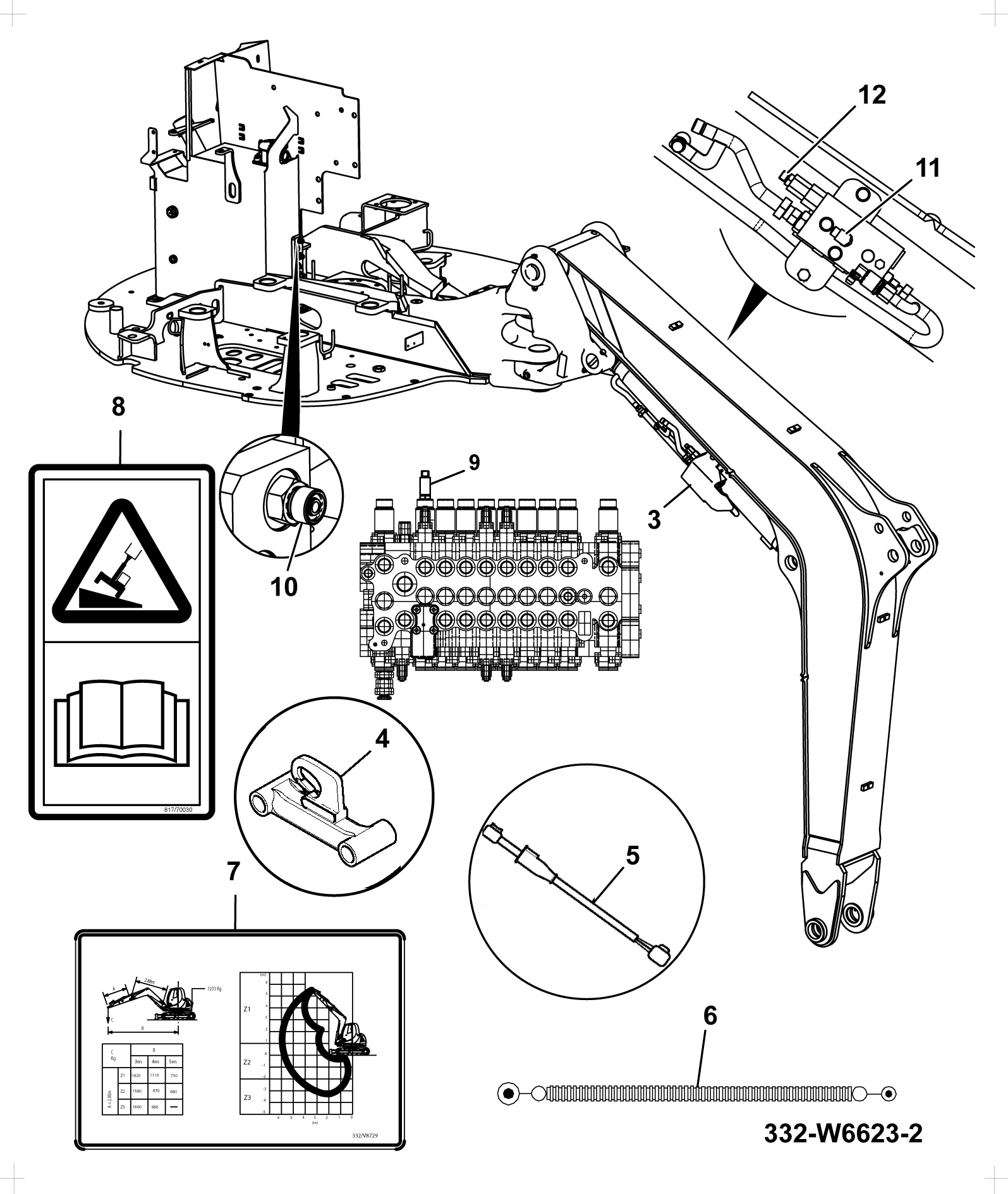 переходник 1751/0604 JCB