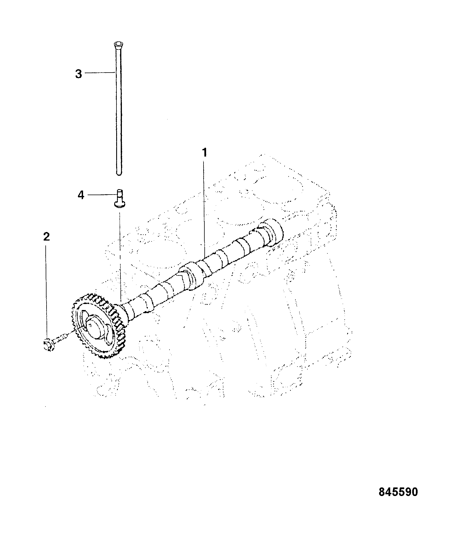 Толкатель 02/912734 JCB