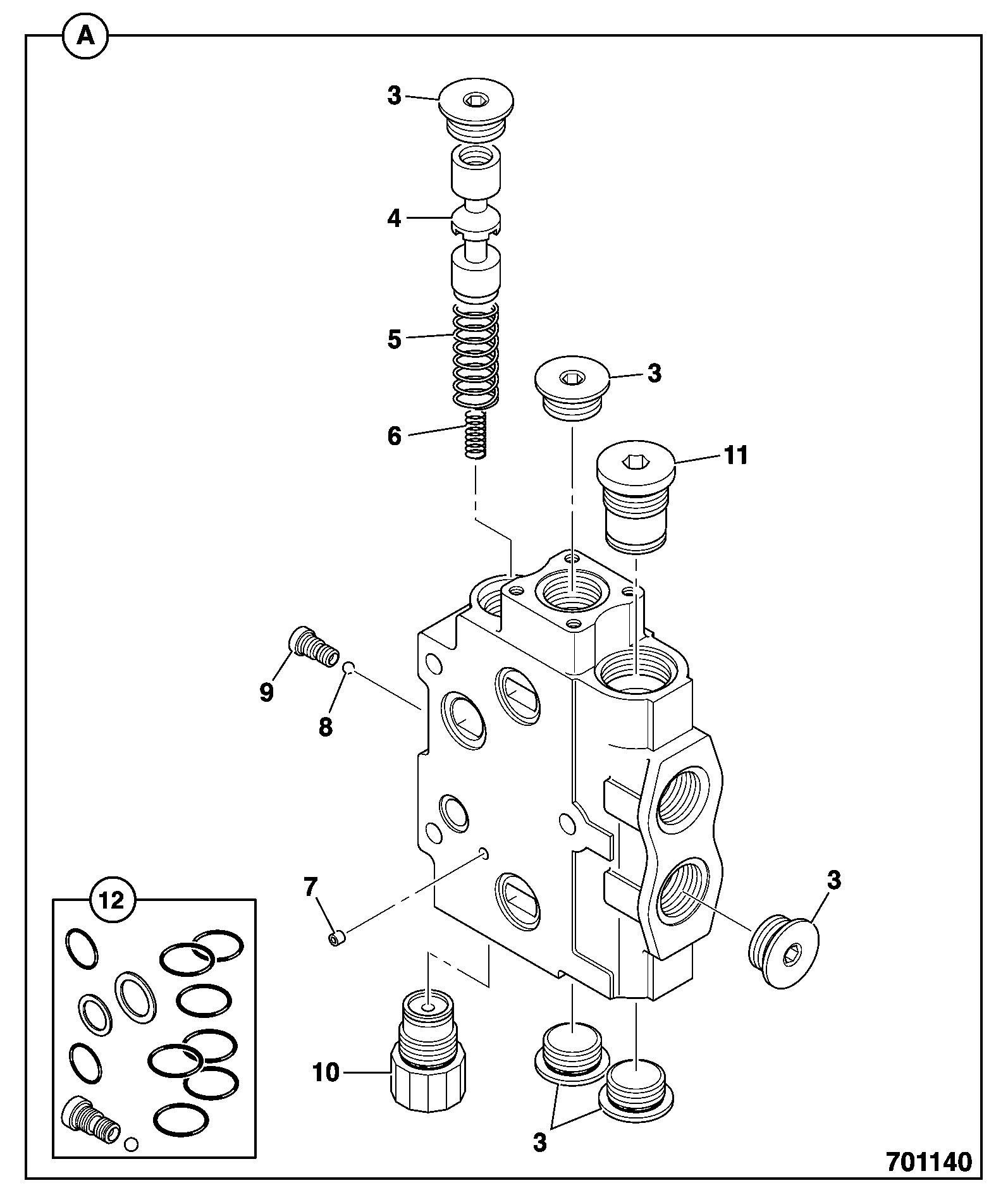 Корпус 25/222152 JCB