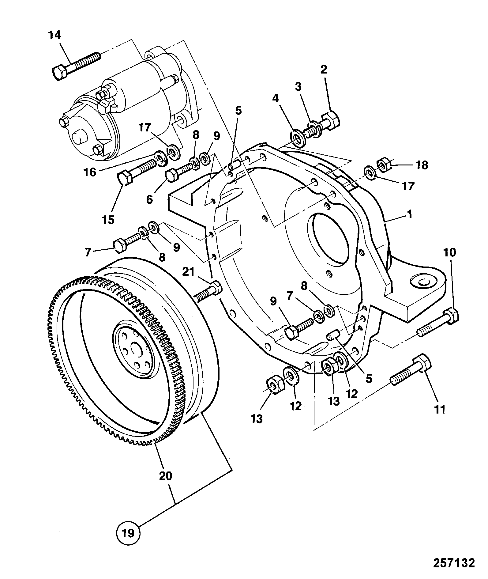 Корпус 331/17936 JCB