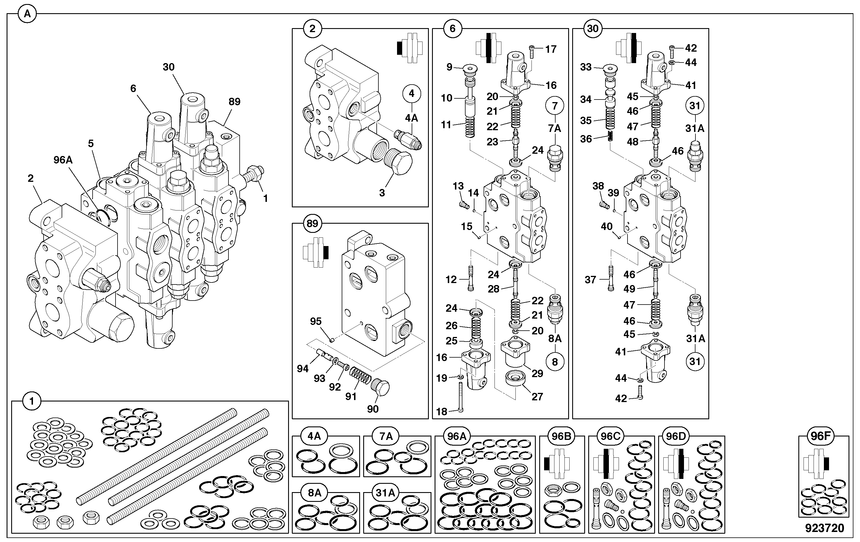Кольцо уплотнительное 332/D9017 JCB