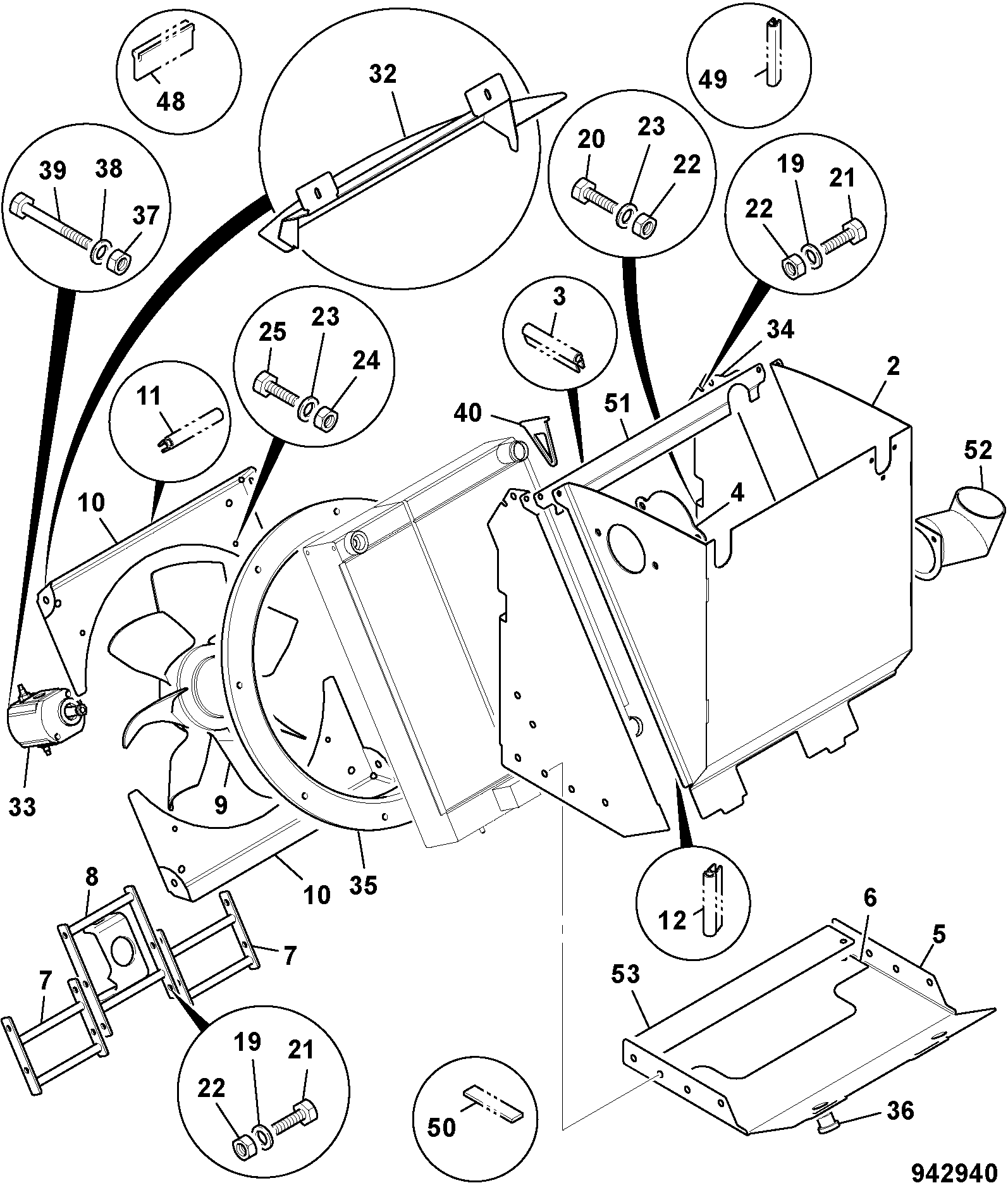 Пластина 332/U0685 JCB