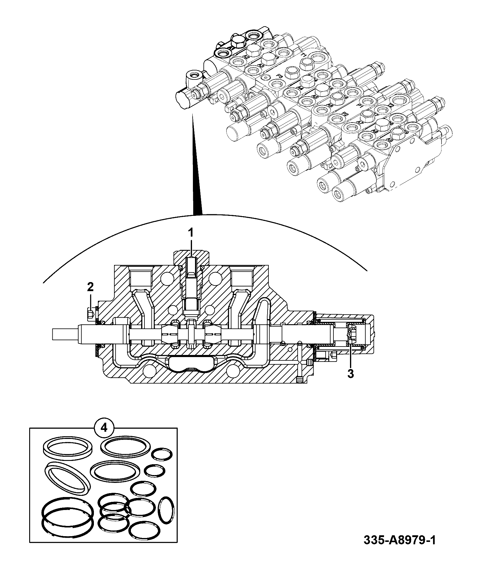 Комплект 335/B8774 JCB