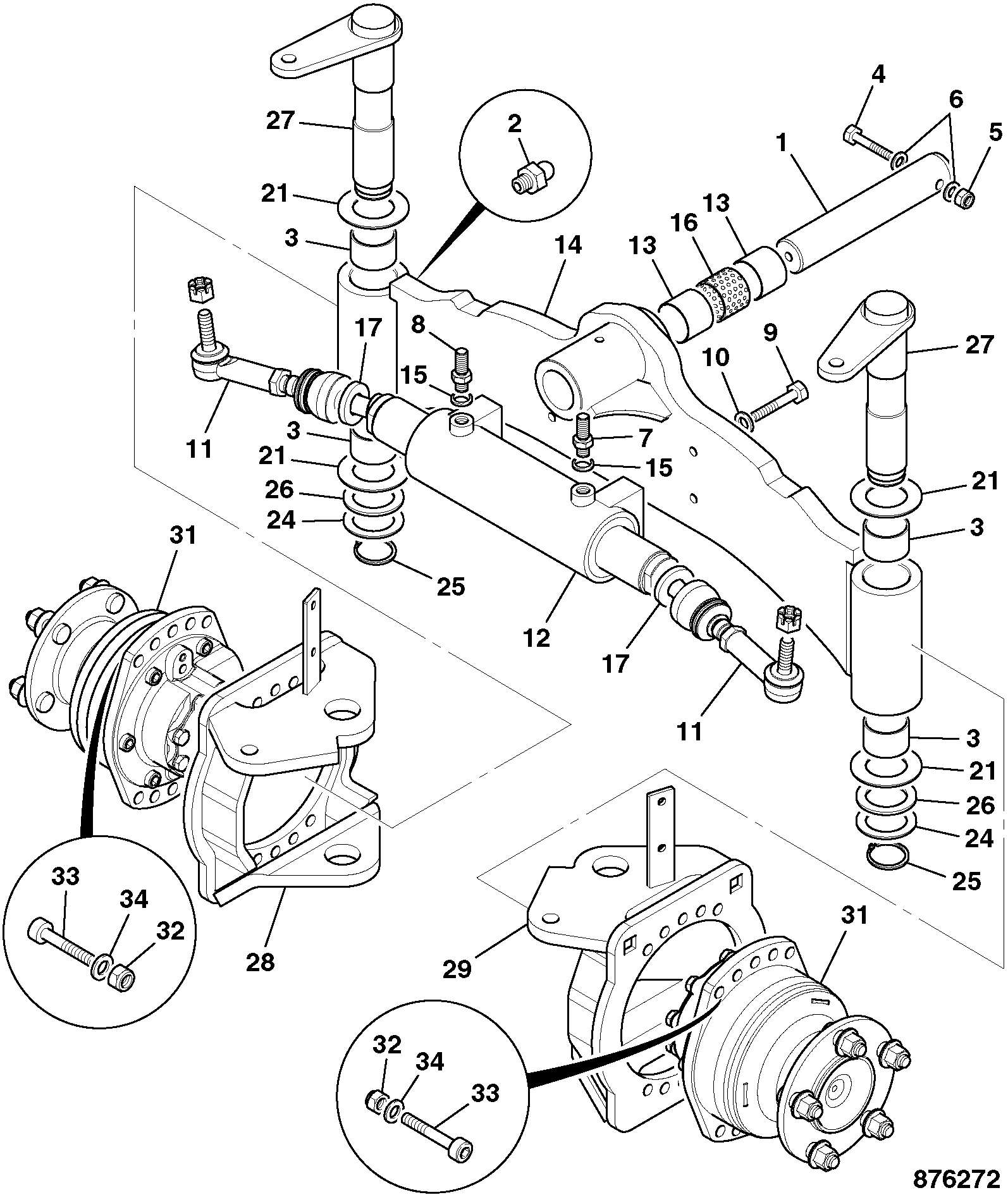 распорка 331/66911 JCB