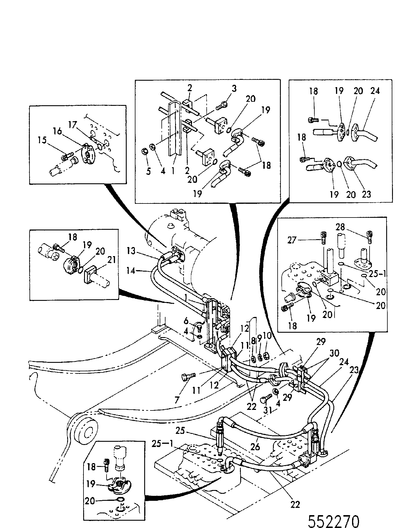 кольцо уплотнительное KRJ0218 JCB