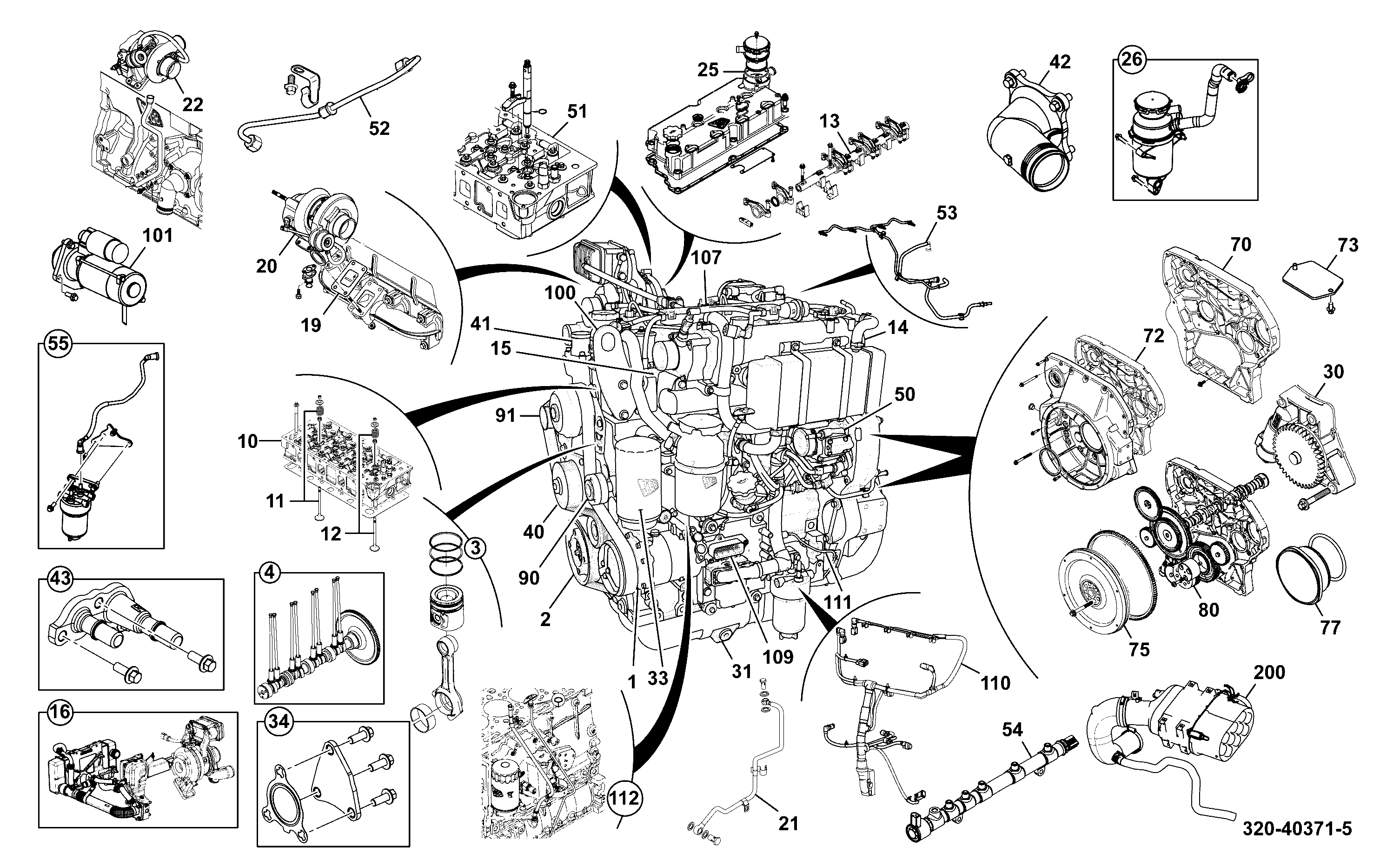 Установка 320/21339 JCB