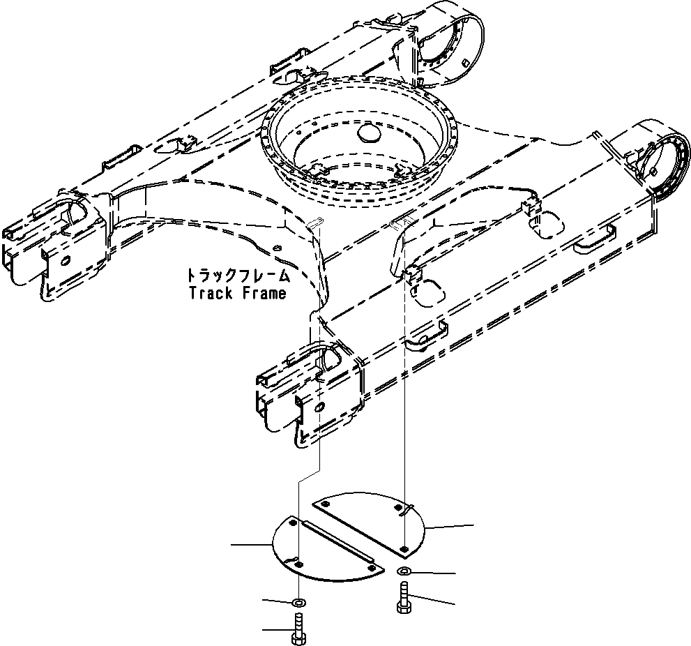 Болт 01010-81235 KOMATSU