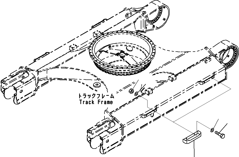 болт 01010-81660 KOMATSU
