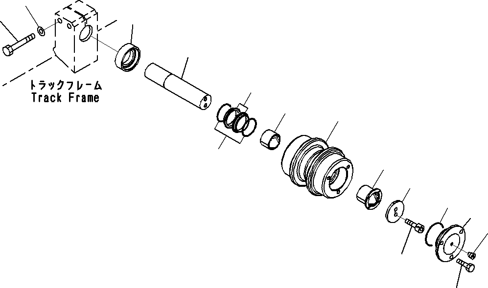 Болт 01010-82095 KOMATSU