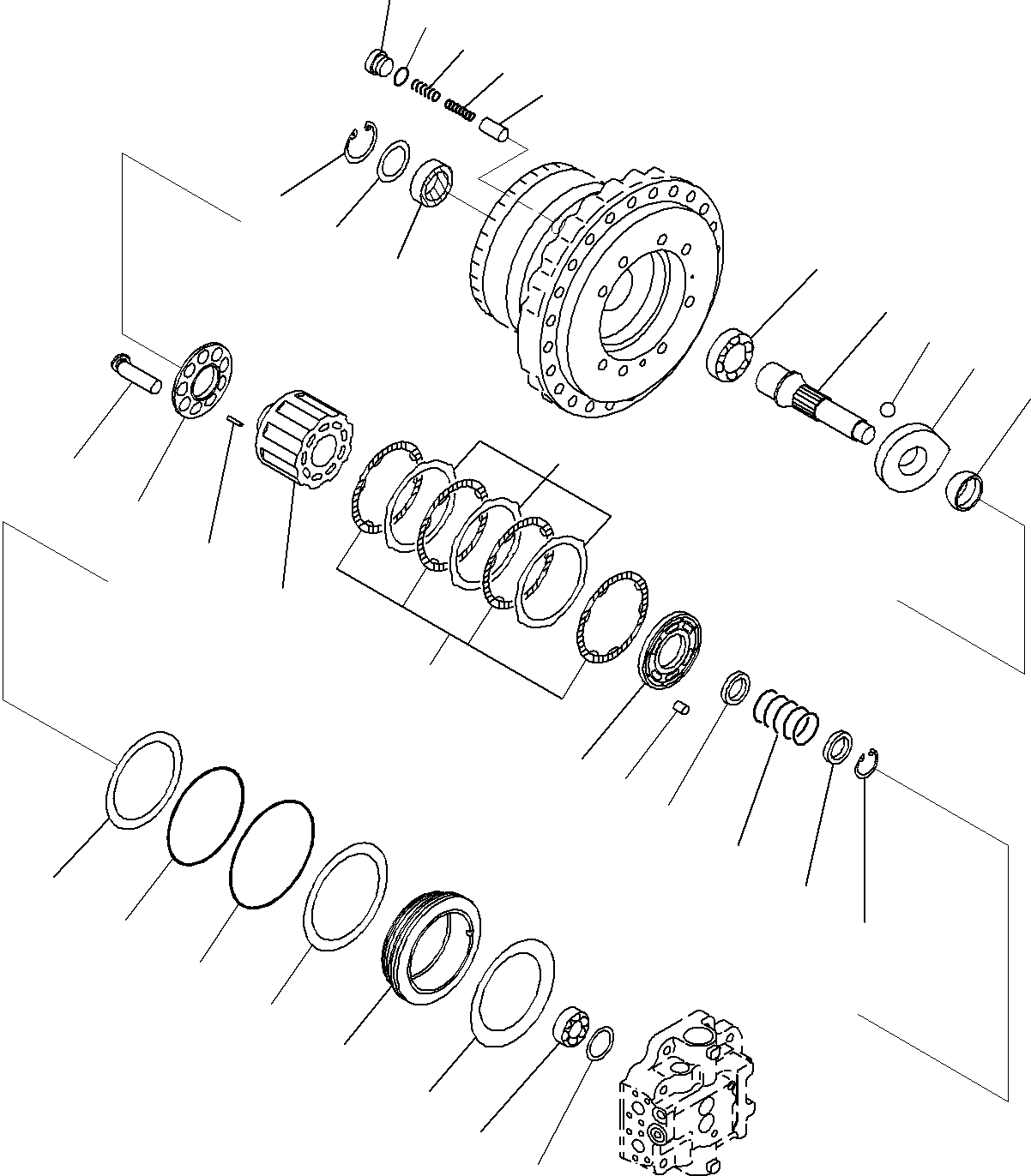 Стопорное кольцо 04065-07825 KOMATSU
