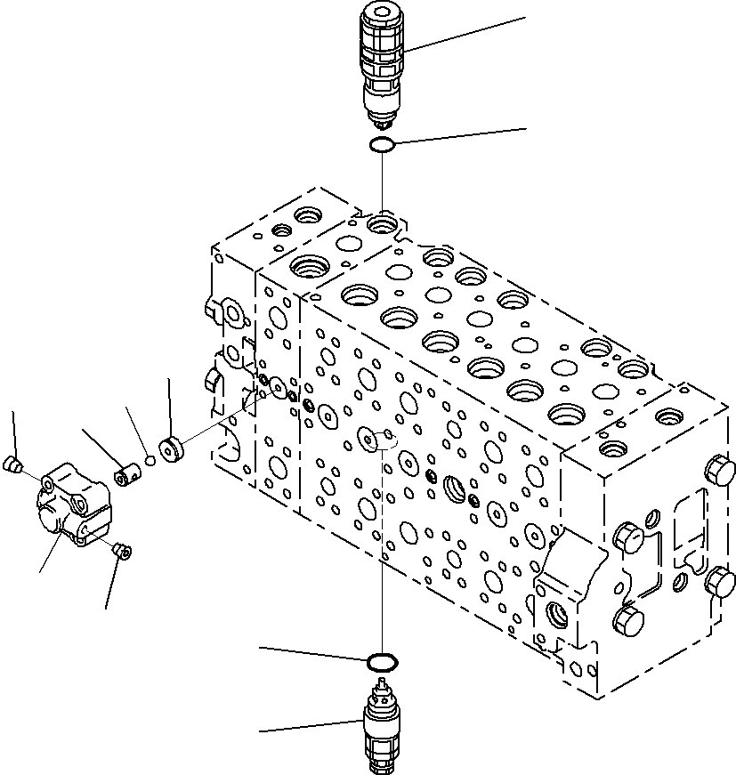 клапан в сборе 723-40-66300 KOMATSU