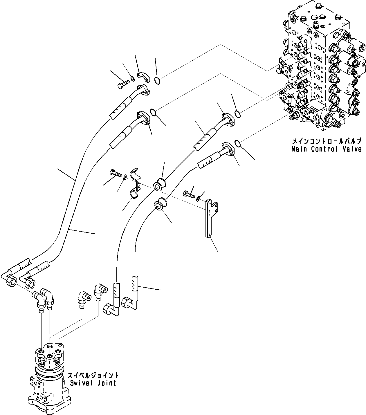 Шланг 206-62-76160 KOMATSU