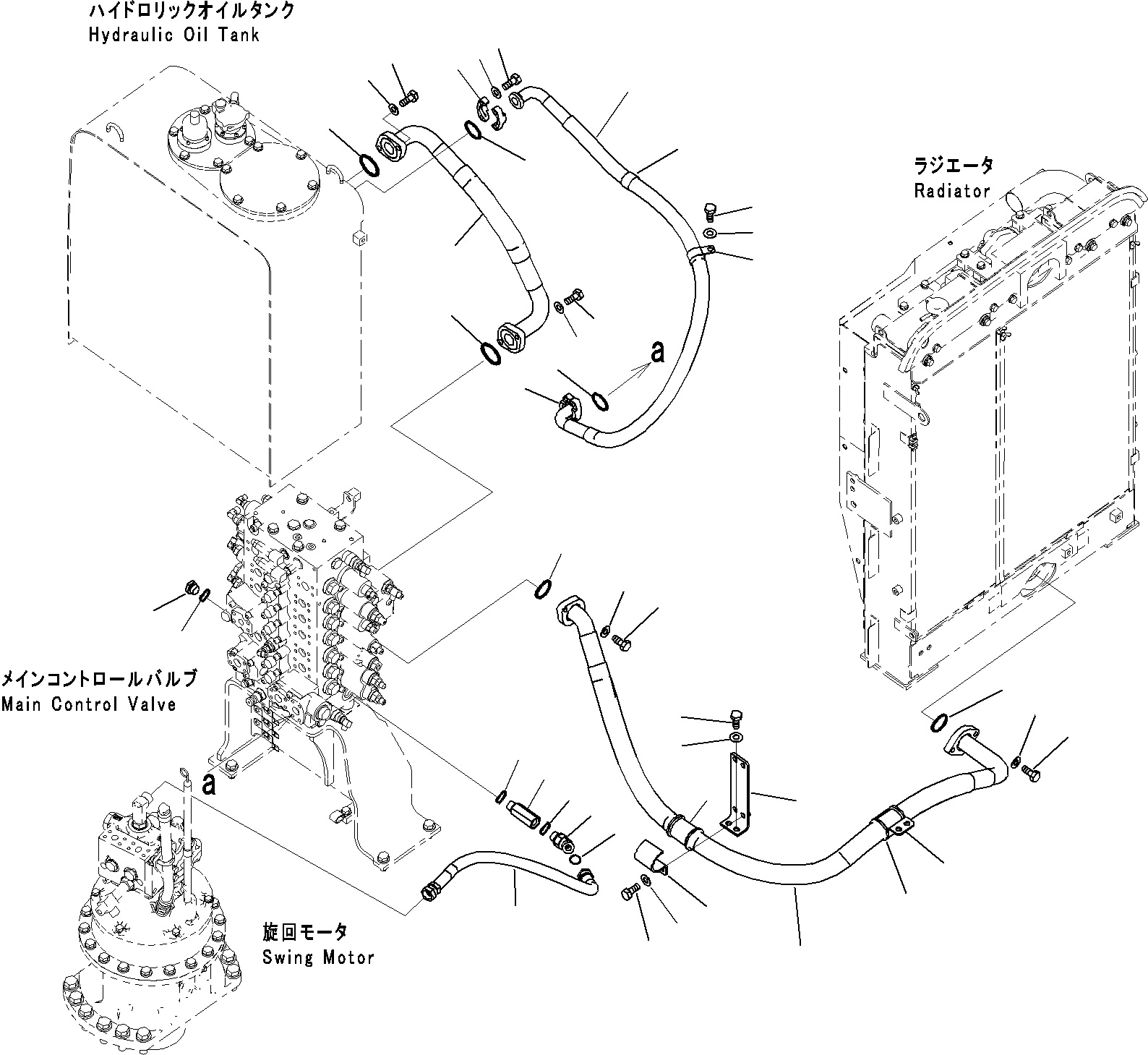Шланг 02762-006A7 KOMATSU