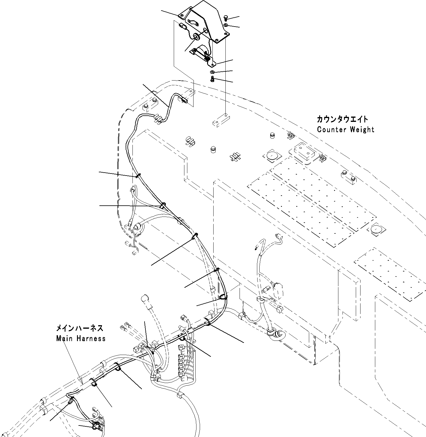 Жгут проводов 206-06-22130 KOMATSU