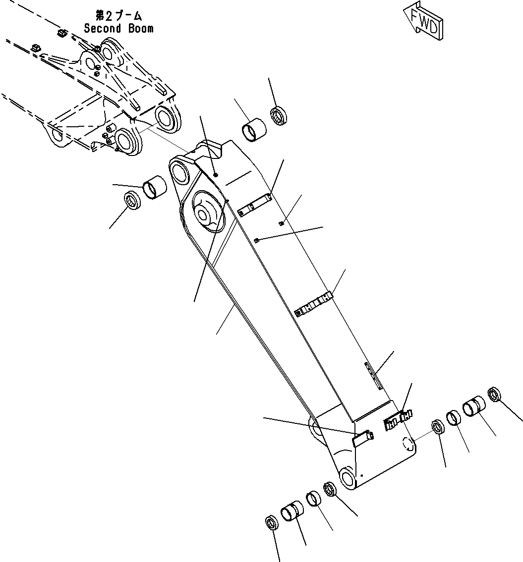 Зажим 08036-40810 KOMATSU