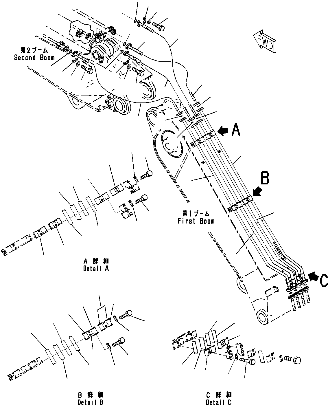 Шланг 07074-01016 KOMATSU