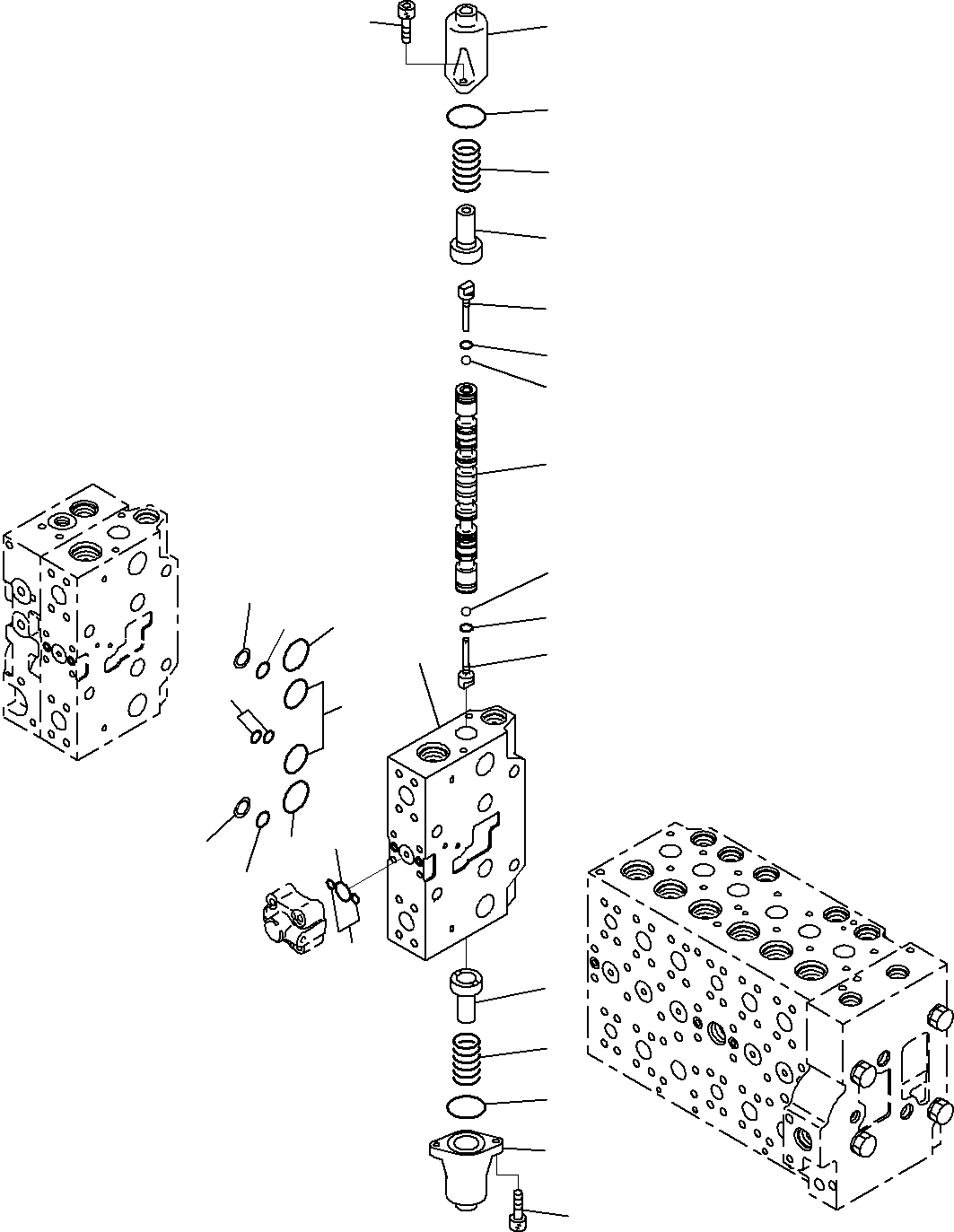 Клапанный блок 723-41-11310 KOMATSU