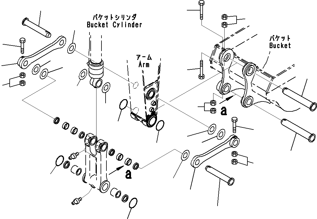 Палец 206-70-53143 KOMATSU
