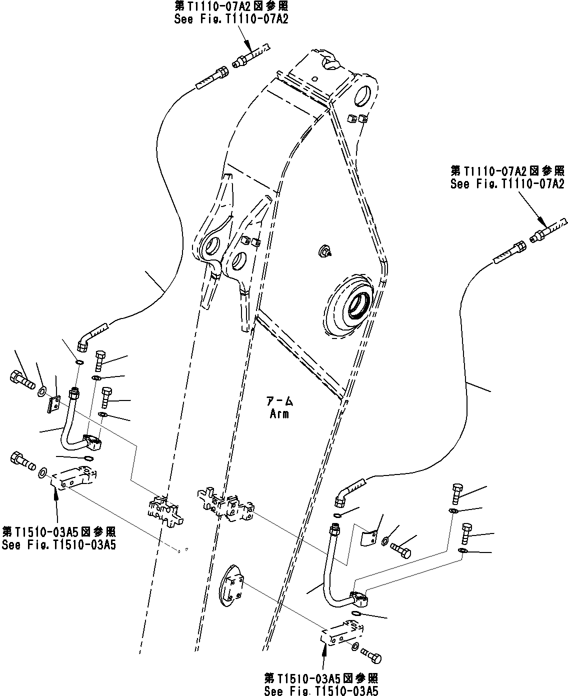 Болт 01010-80845 KOMATSU