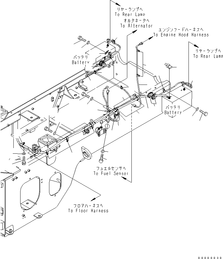 Жгут проводов 418-06-32347 KOMATSU