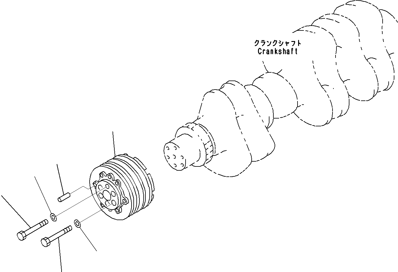 PULLEY,NON HARDENING 6156-31-1550 KOMATSU