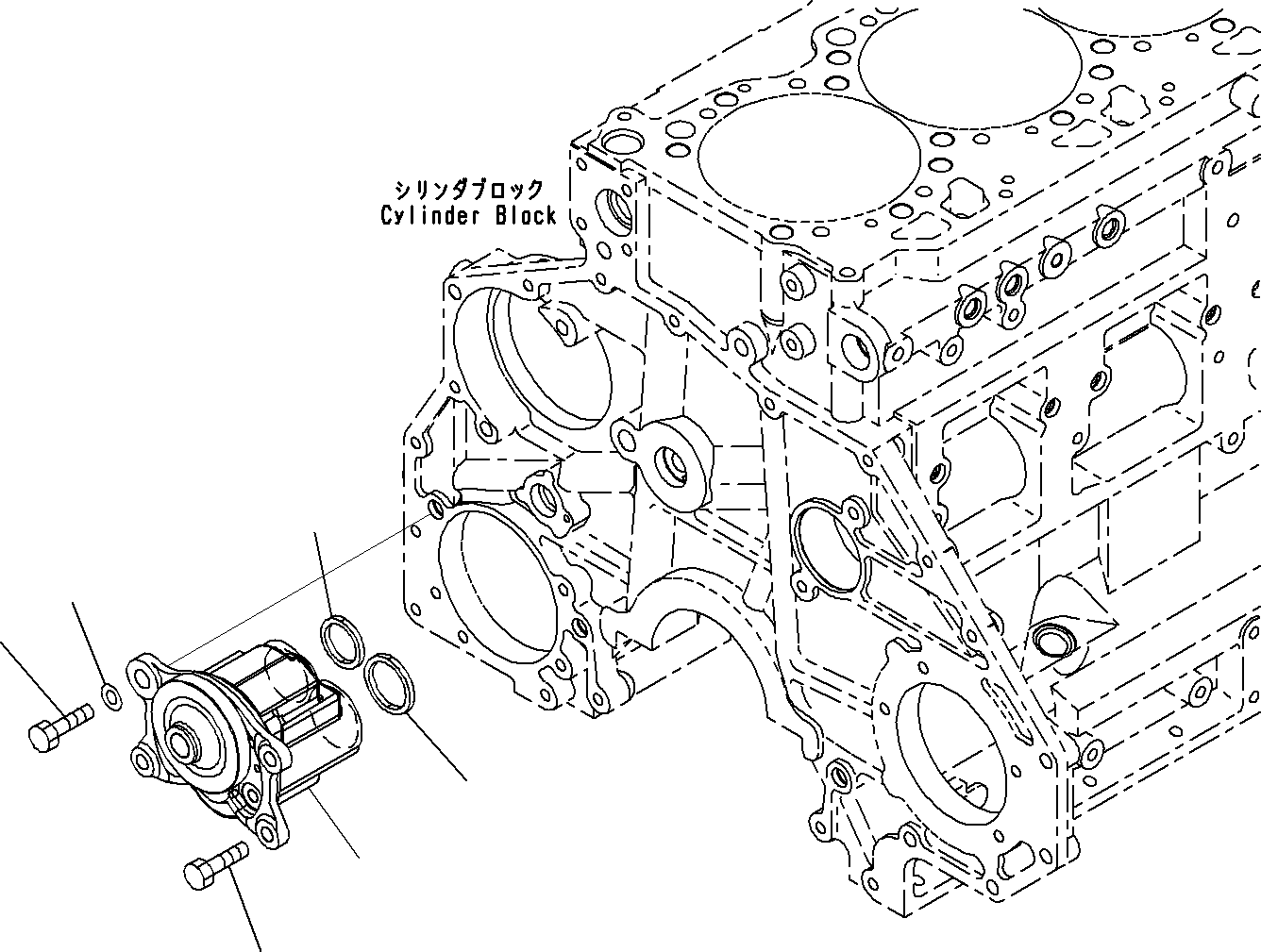 Масляный насос в сборе 6251-51-1000 KOMATSU