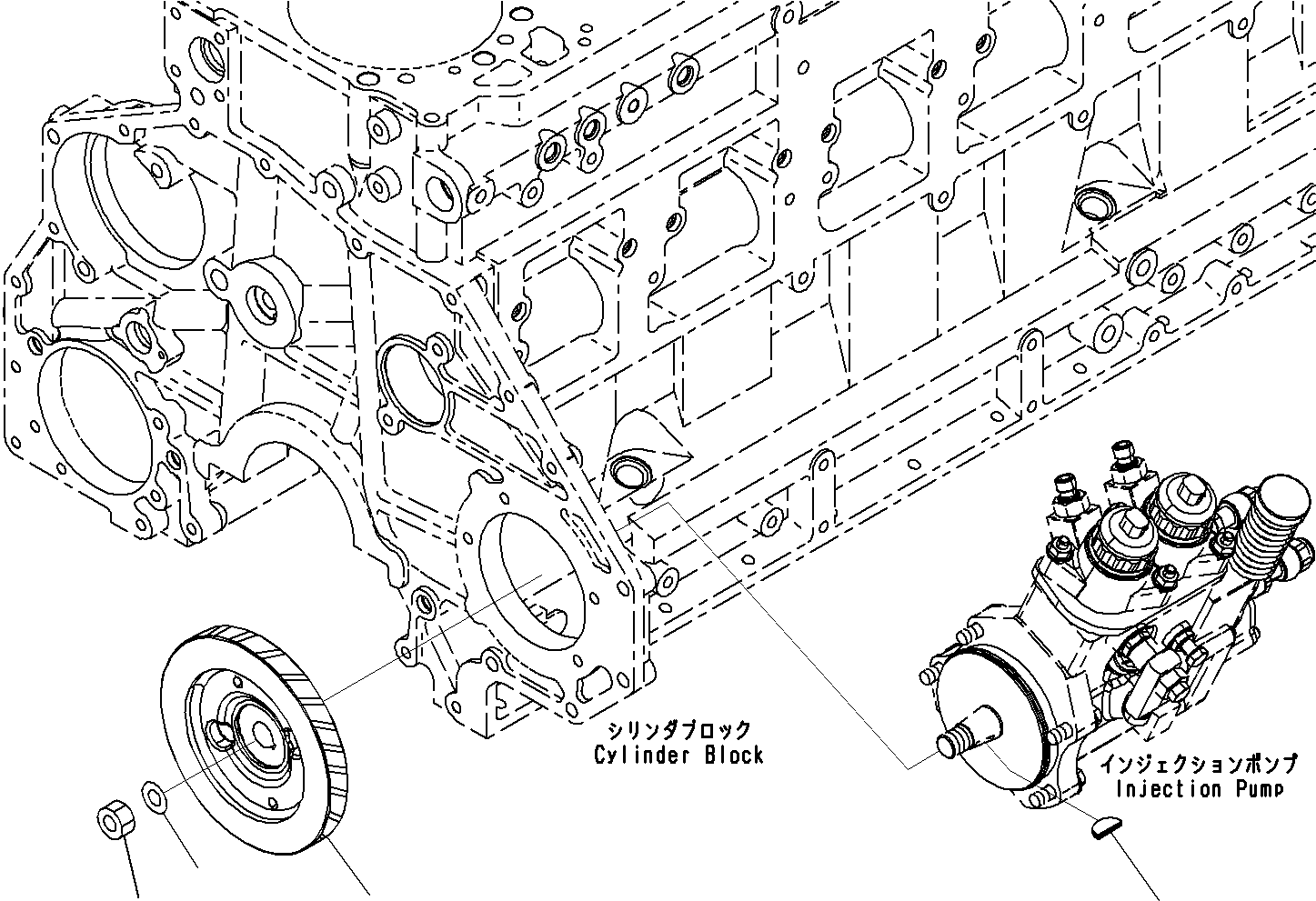 Гайка 01583-01811 KOMATSU