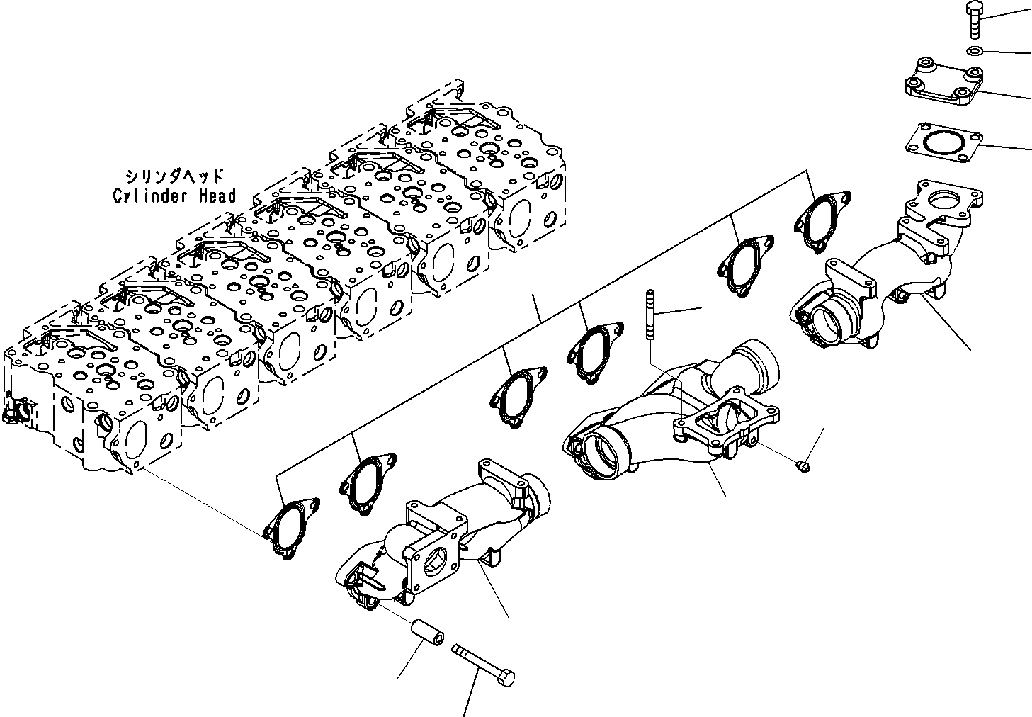 болт 01010-E1035 KOMATSU