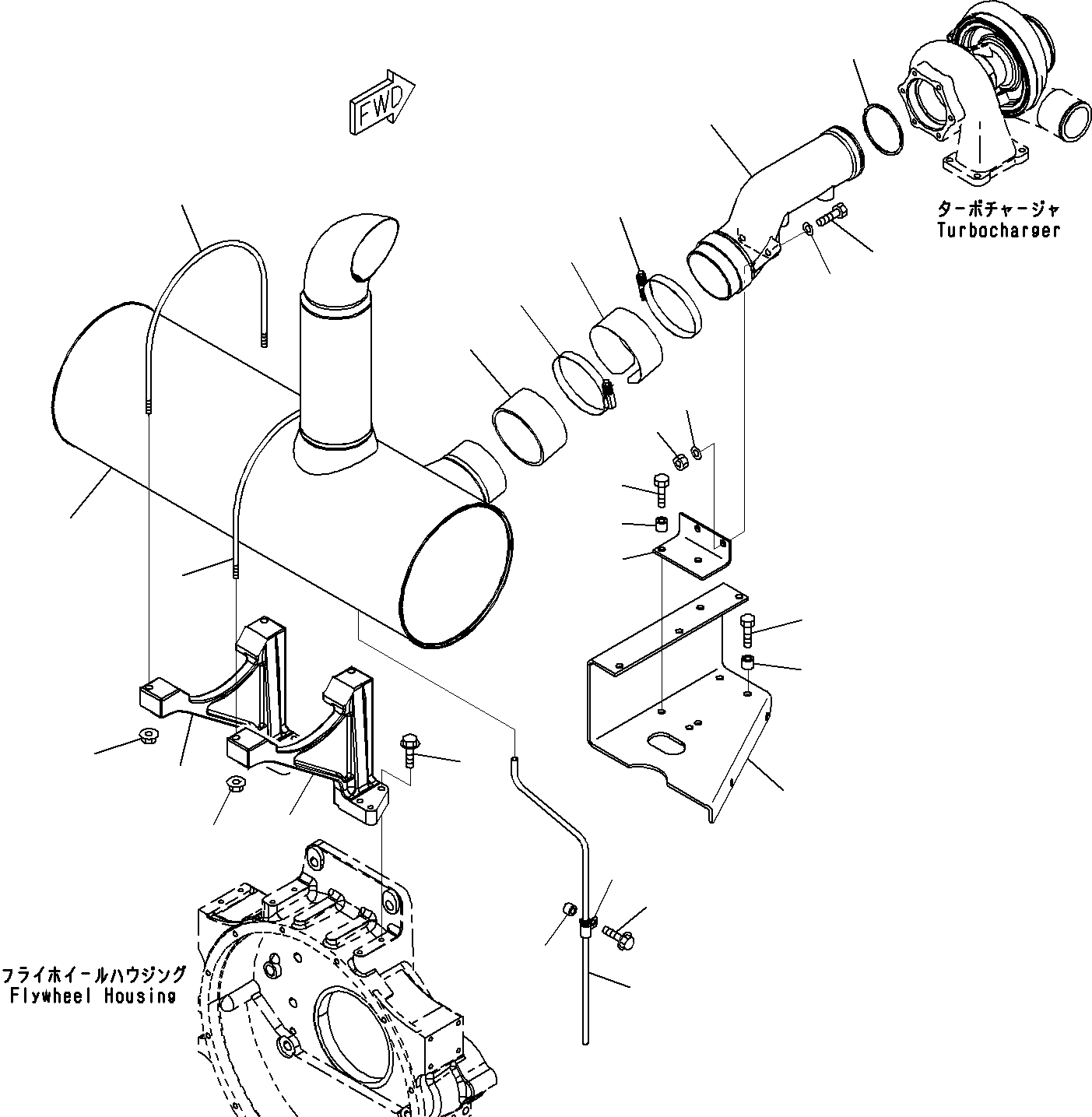 Гайка 01594-01008 KOMATSU