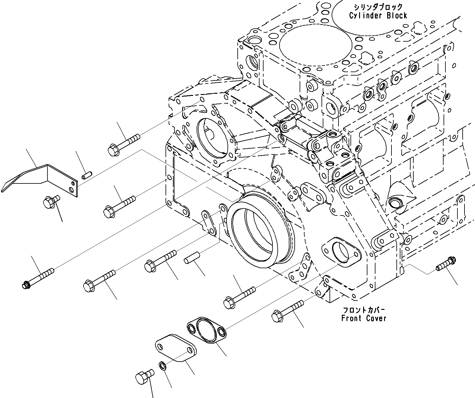 Установочный штифт 175-30-35180 KOMATSU