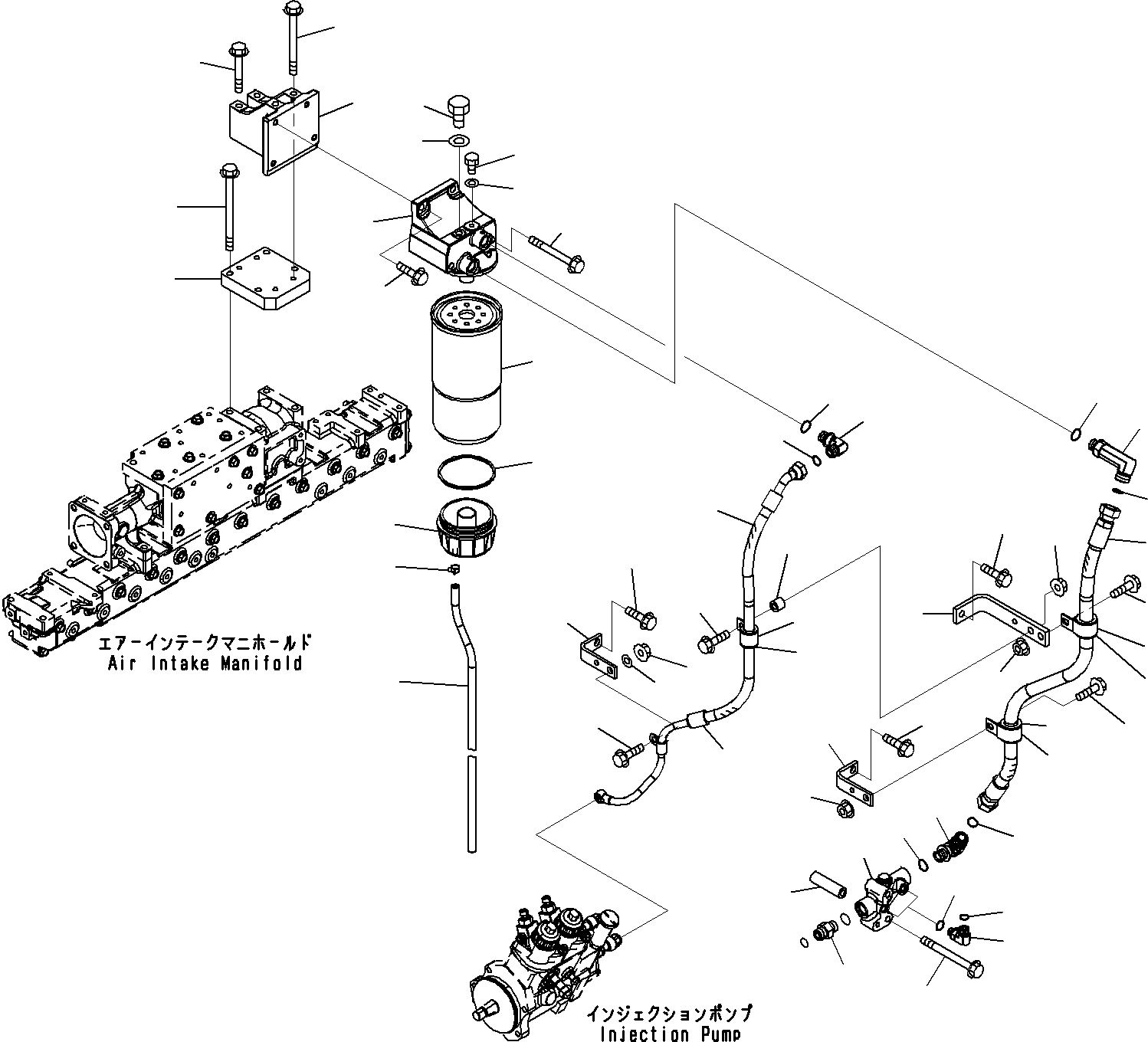 угольник 02782-10422 KOMATSU