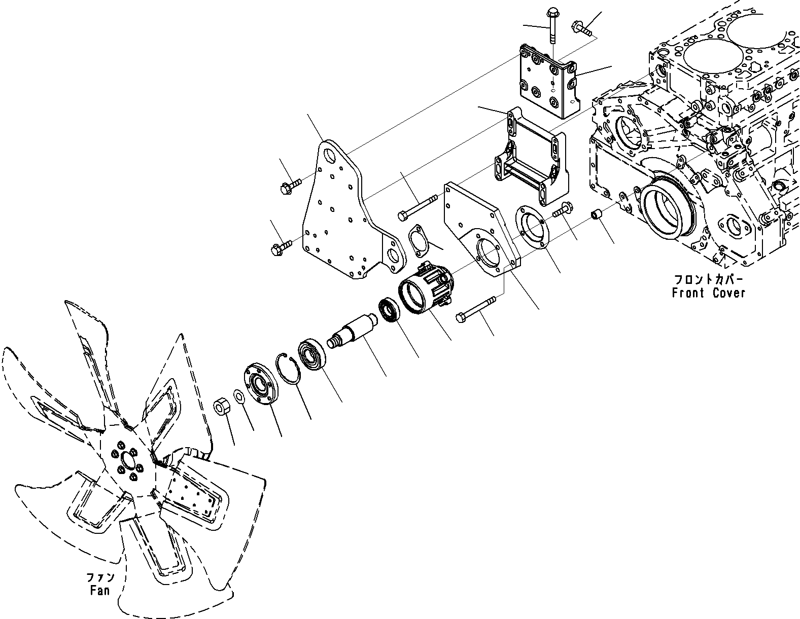 Прокладка 6166-61-6341 KOMATSU