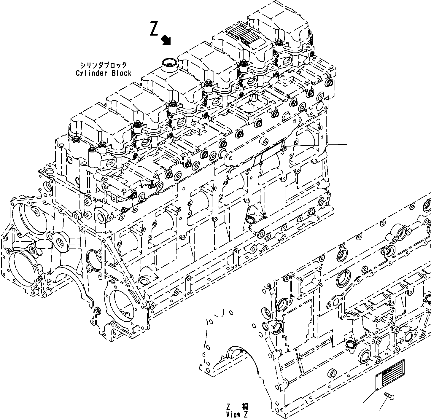 Табличка предупреждающая 6217-71-9331 KOMATSU