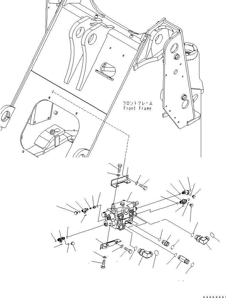 Пробка 02789-10522 KOMATSU