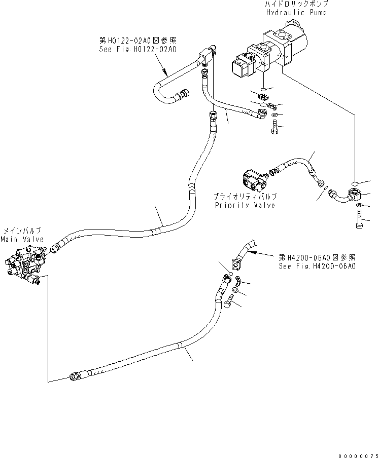 Проставка 07373-30600 KOMATSU