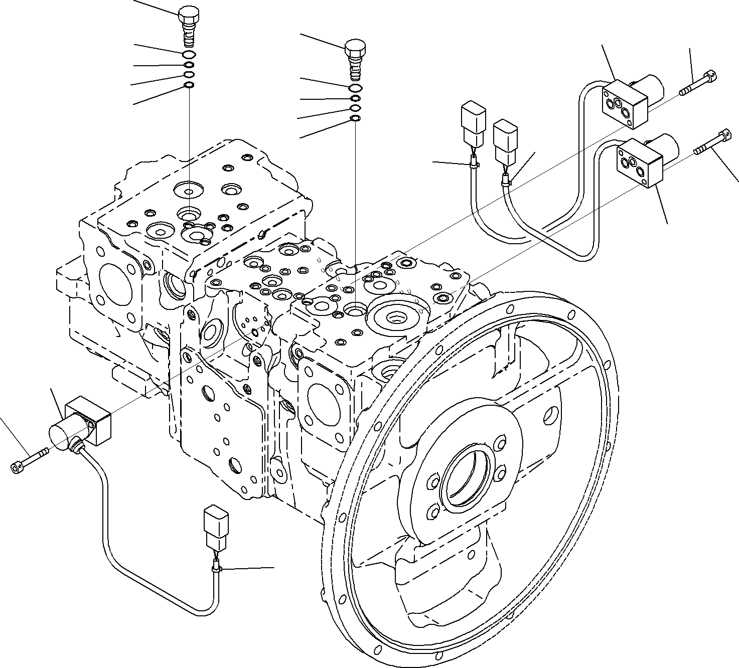 Пробка 708-2L-35941 KOMATSU