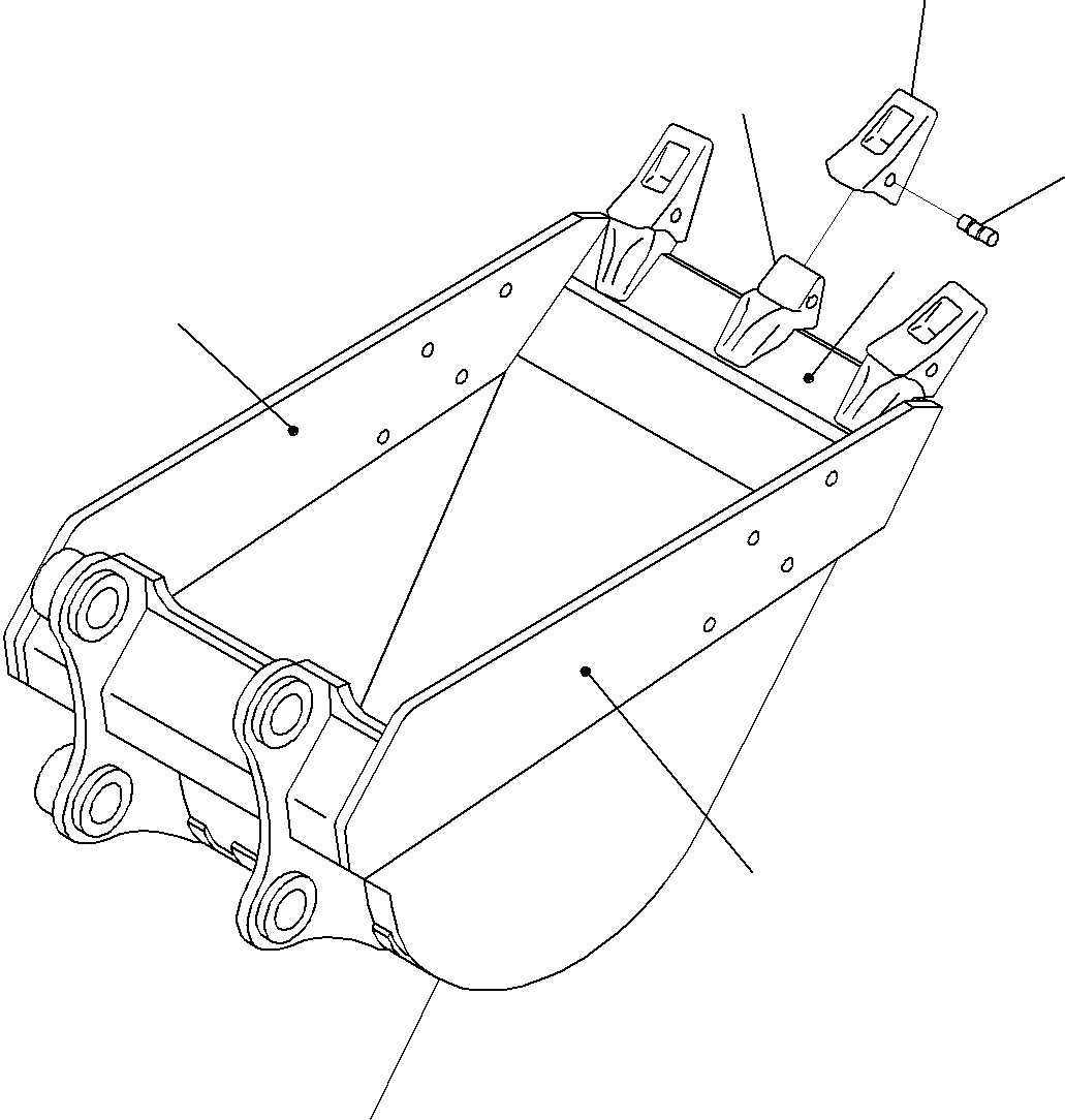 Палец 09244-02516 KOMATSU