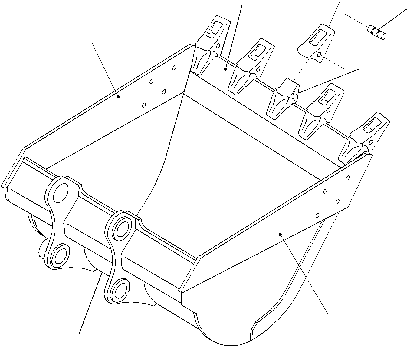 Ковш 206-920-6251 KOMATSU