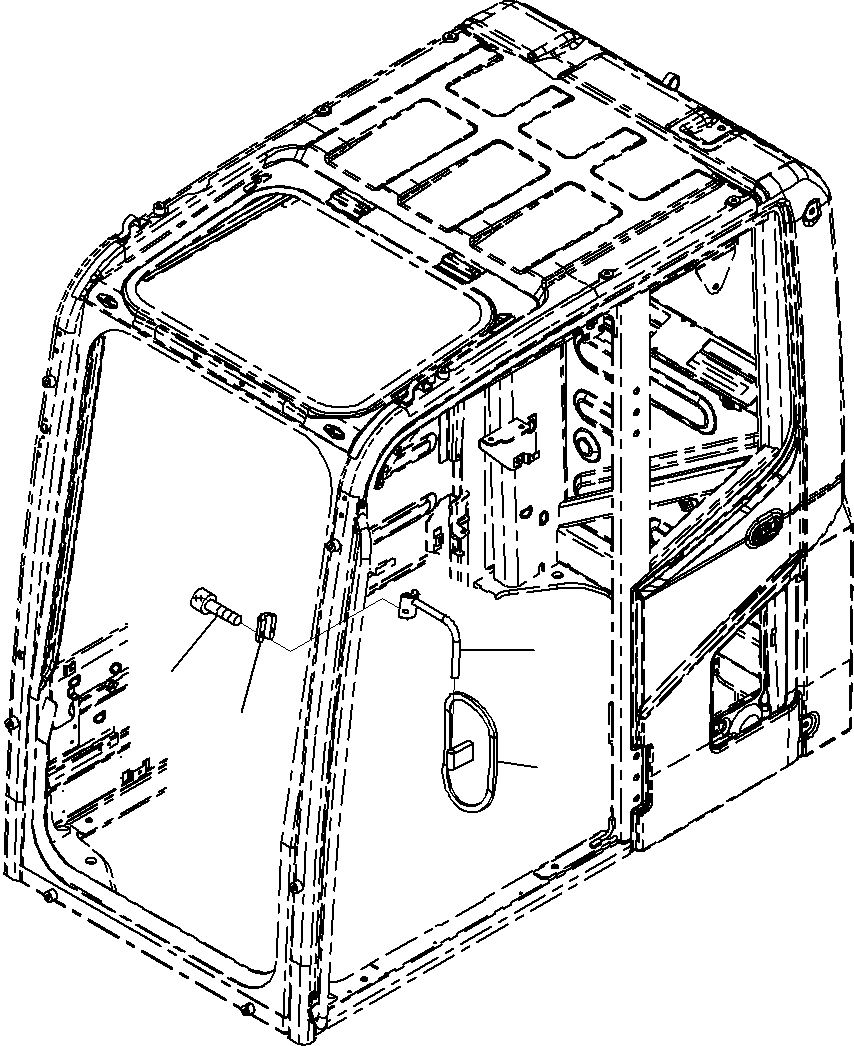 Зеркало 08174-13118 KOMATSU